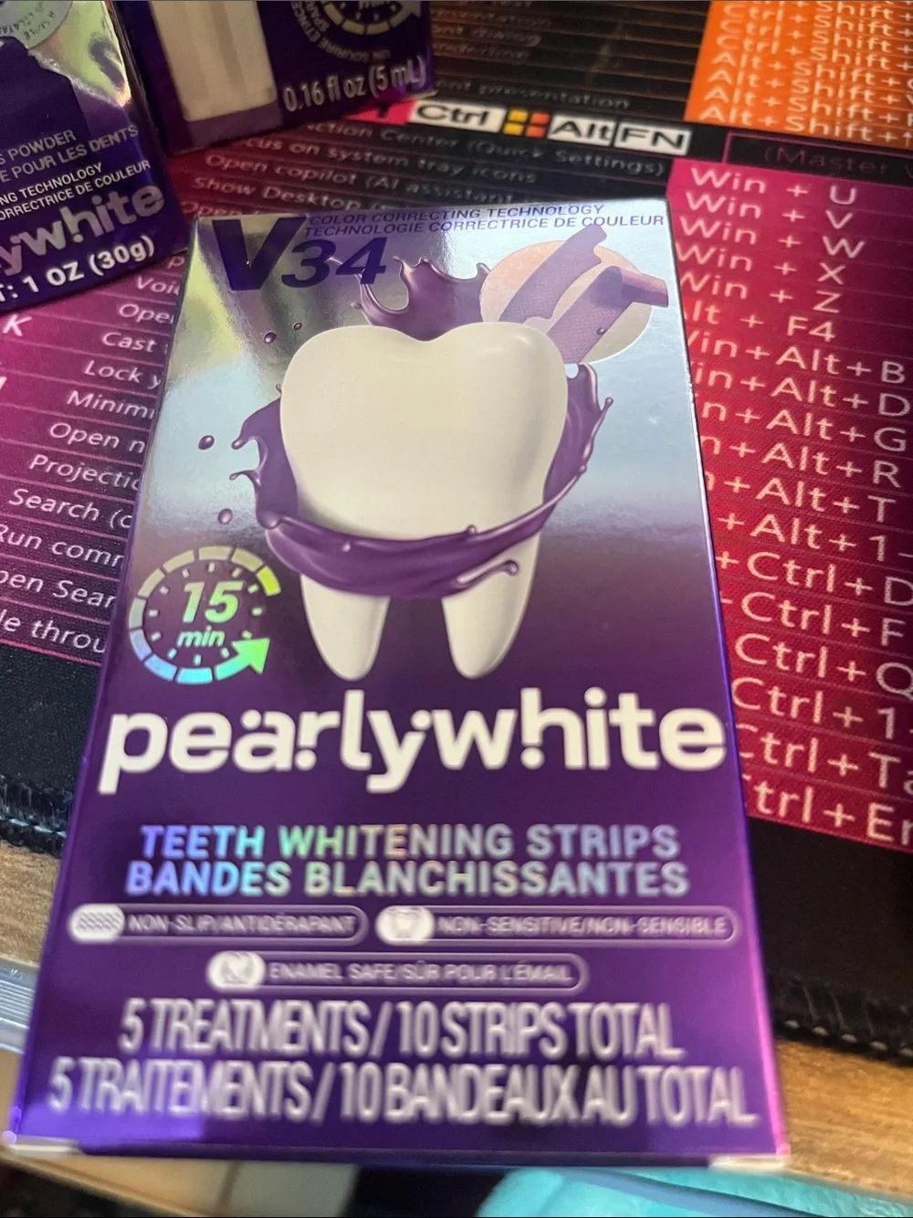 V34 Teeth Whitening Kit – Purple